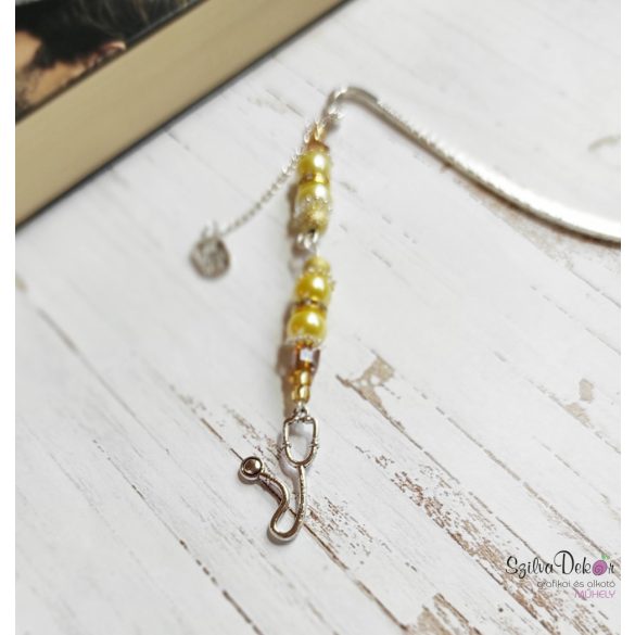 "Sztetoszkóp” KönyvÉkszer könyvjelző 