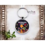 "Különleges vagy" kisherceges üveglencsés kulcstartó