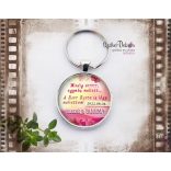 "Leszel a tanúm?" tanúfelkérő kulcstartó