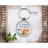 "Legjobb Pedagógus" üveglencsés kulcstartó