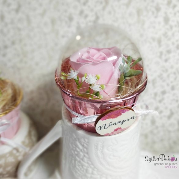 Szappanrózsa muffin Pedagógus asszisztensnek