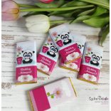 Nőnapi macis kistáblás csoki dekoráció