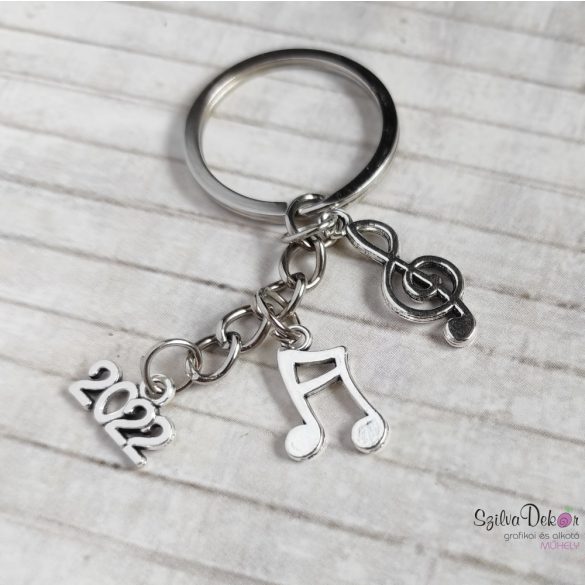 CsakFém kulcstartó "Ének tanár"