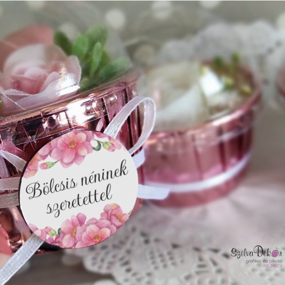 Szappanrózsa muffin Bölcsis néninek