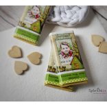  Baglyos kistáblás születésnapi csokidekoráció