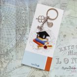 CsakFém kulcstartó "Ballagás"