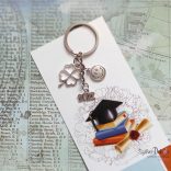 CsakFém kulcstartó "Ballagás"