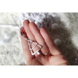 Fenyő fém fityegő