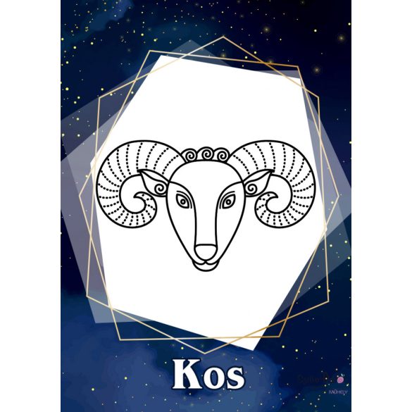 KOS Horoszkópos kulcstartó