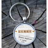 Egyedi kulcstartó Óvónéninek, Pegagógusoknak