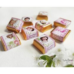 Szíves rózsás kockacsoki- dekoráció