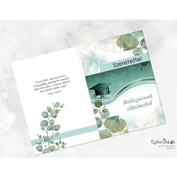 Ballagási képeslap tanároknak