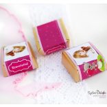 Macis kockacsoki- keresztelői, szülinapi dekoráció