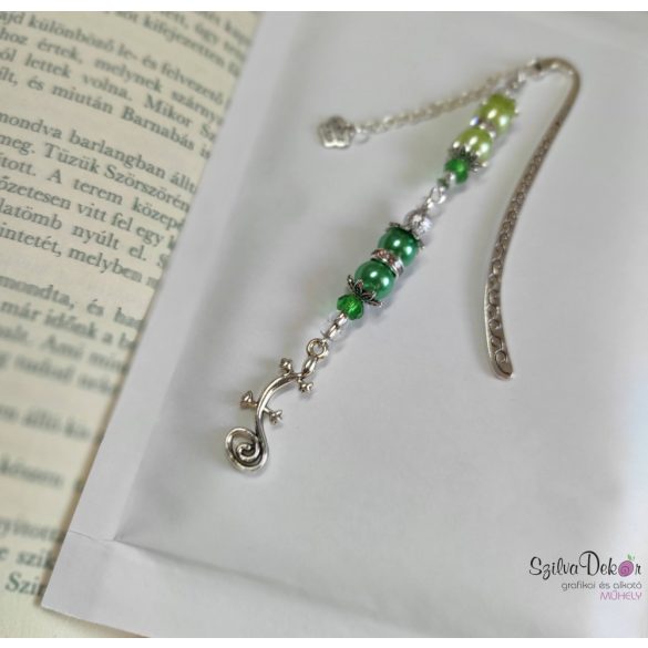 „Gyík” KönyvÉkszer könyvjelző 