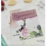 Maci fém medál mágneses ajándékkártyával