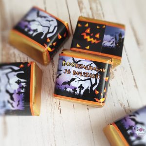 Halloween kockacsoki- dekoráció