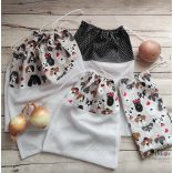 Ökozsák szett 5 darabos "Kutyás"