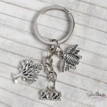 CsakFém kulcstartó "Biológia tanár"