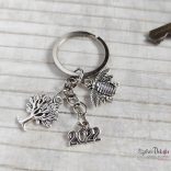 CsakFém kulcstartó "Biológia tanár"